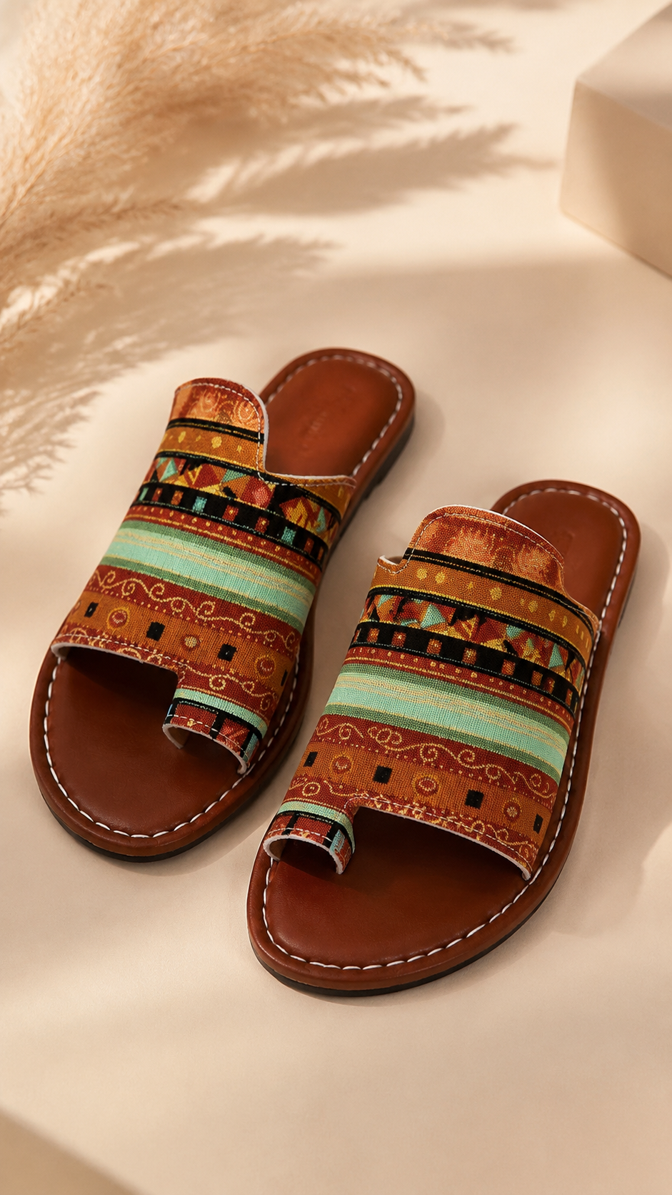 Handmade Native American Sandals by Mesa & Hide